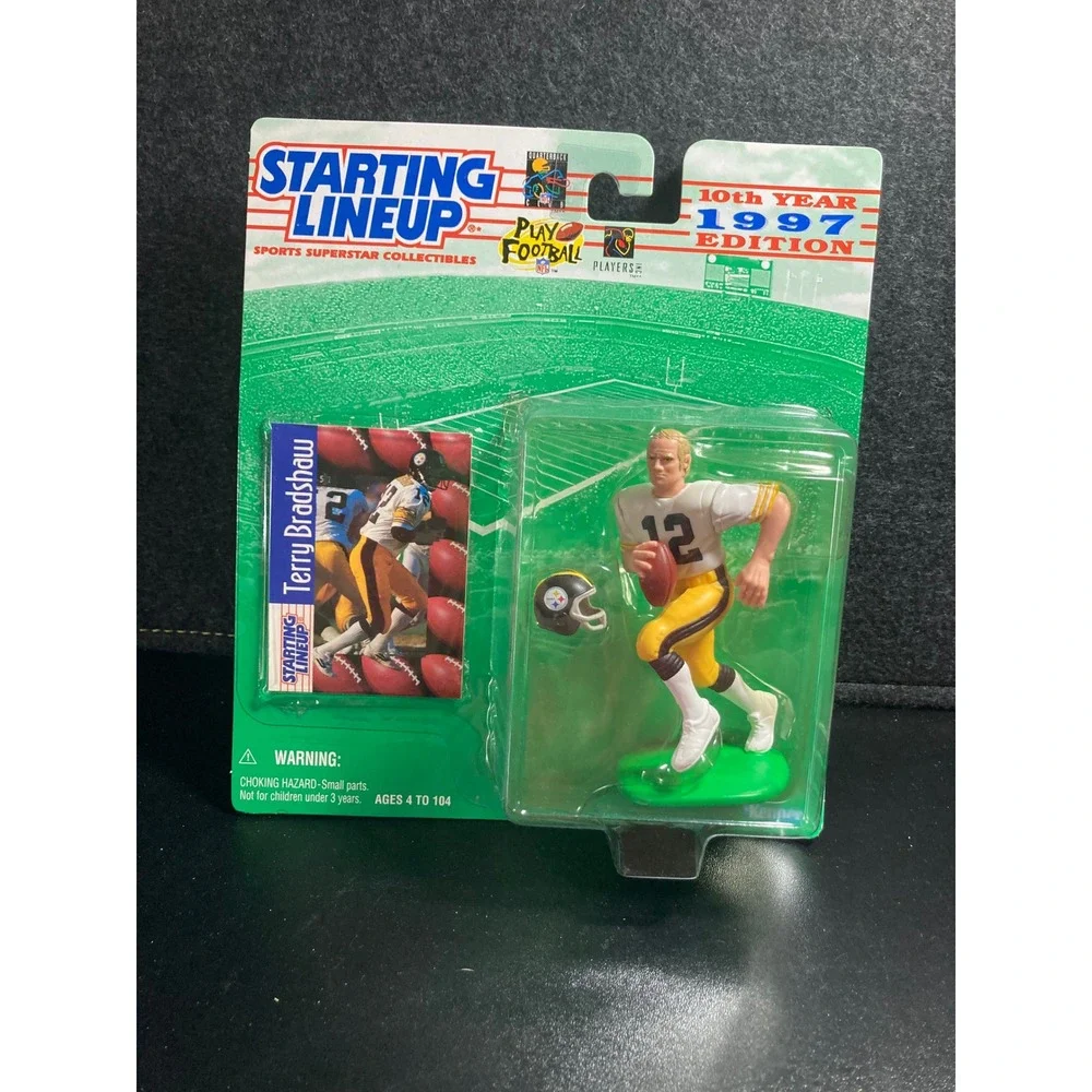 Starting Lineup Terry Bradshaw Pittsburgh Steelers 1997 Edition Figure New